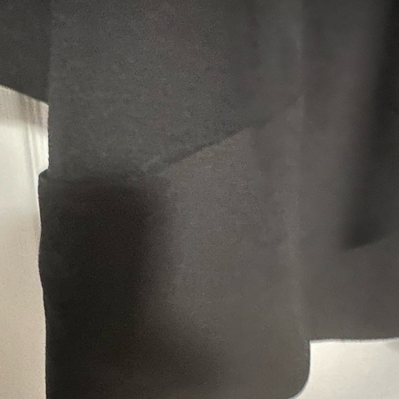 TIME & TRU women’s plus unlined blazer.XXL/20.  BLACK, lapels cuffed 3/4 sleeves - Picture 2 of 5